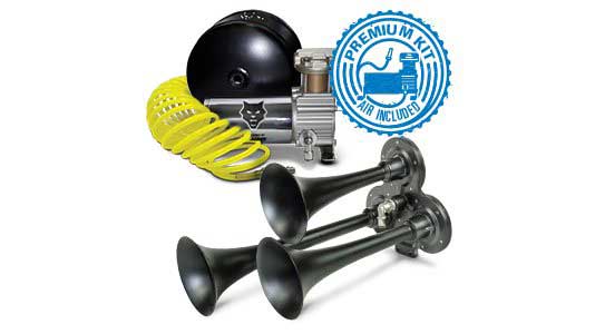 Pacbrake高级三重奏空气喇叭套件