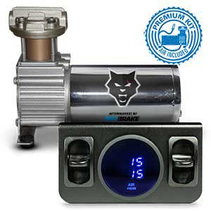 Pacbrake高级独立叶片阀在驾驶室控制套件与数字压力表