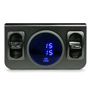 Pacbrake基本独立叶片阀在驾驶室控制套件与数字压力表